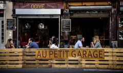  Makeshift patios take over Paris streets amid COVID-19 