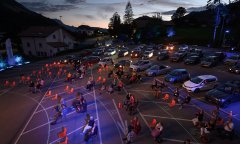  Swiss Alps alive with sound of music at drive-in festival 