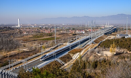  Beijing-Zhangjiakou line unveils smart railway system era 
