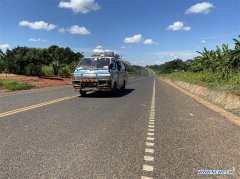 Uganda launches Chinese-constructed road linking Kenya