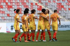 China, Philippines compete at 2018 AFC Women's Asian Cup in Amman, Jordan