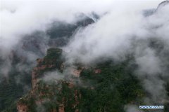 Scenery of Zijin Mountain scenic spot in Xingtai, Hebei