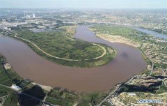 Scenery of Yellow River in Shaanxi