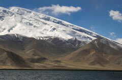 View of Pamir Plateau in Xinjiang