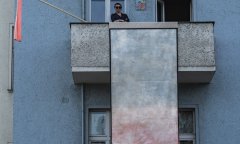  'Balconies, life, art': Berlin's shut-in artists show their work 