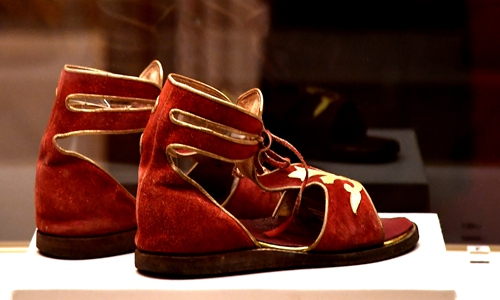  Shoes fit for the Gods go on display at Italy’s Pitti Palace 