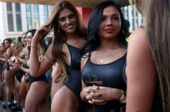 ＂Miss BumBum 2017＂ competition held in Sao Paulo, Brazil