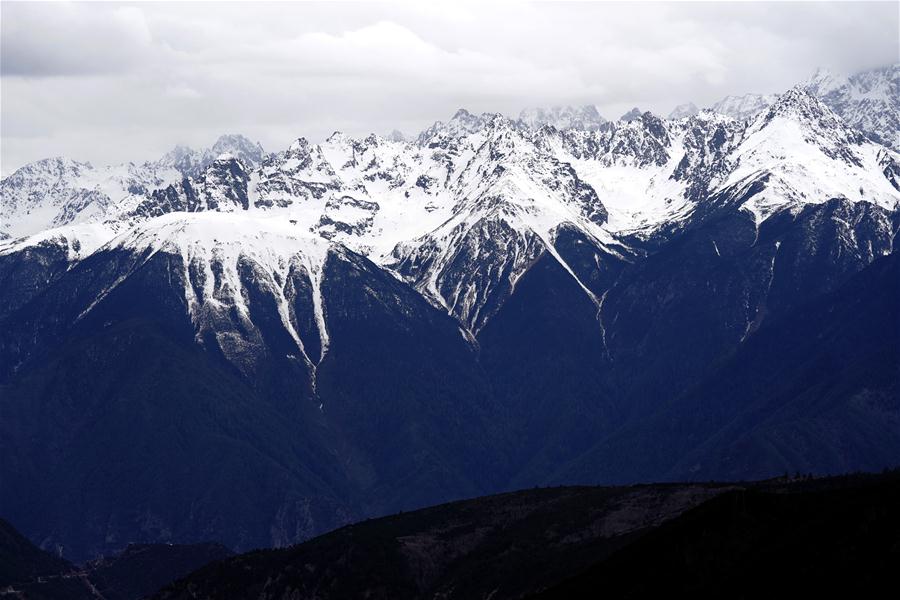 Scenery of snow mountain in SW China