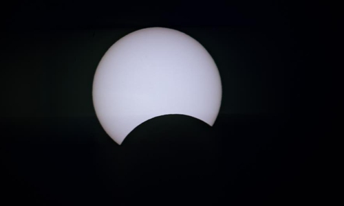  Partial solar eclipse witnessed in China 