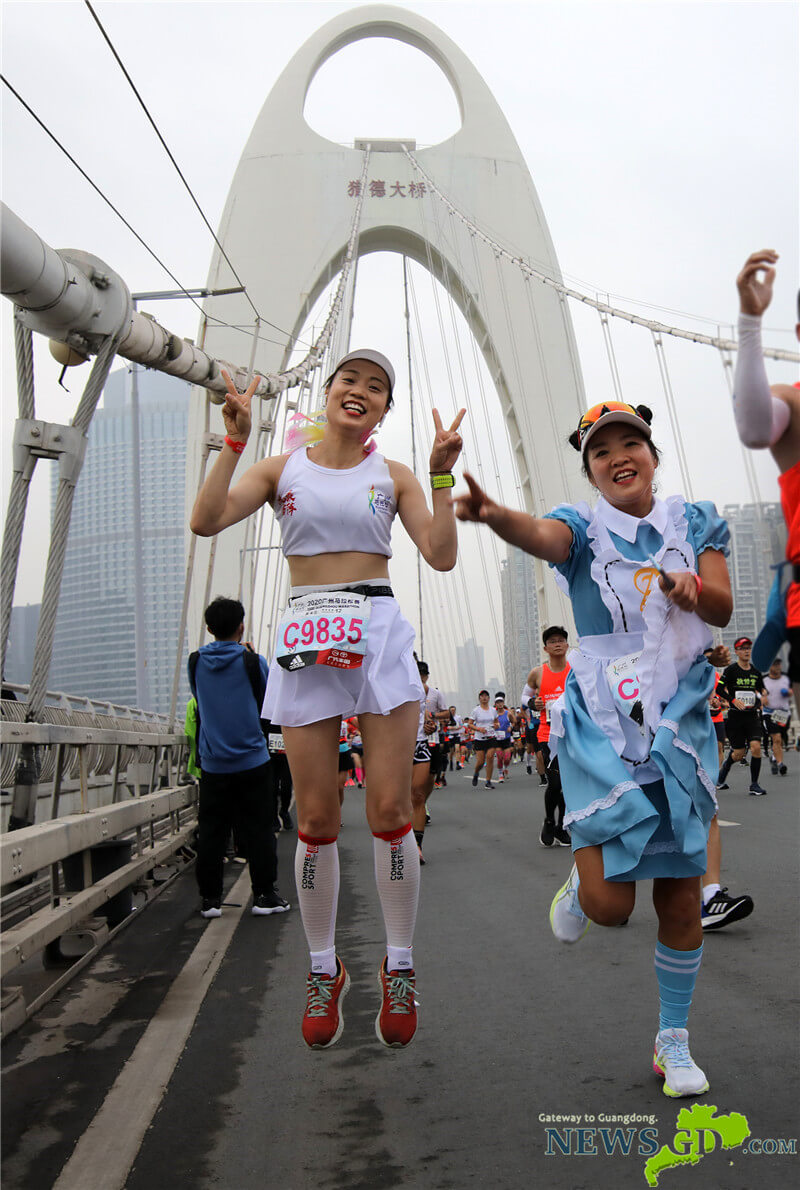 Highlights of 2020 Guangzhou Marathon