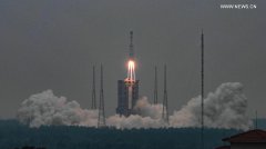 China's new carrier rocket Long March-8 makes maiden flight
