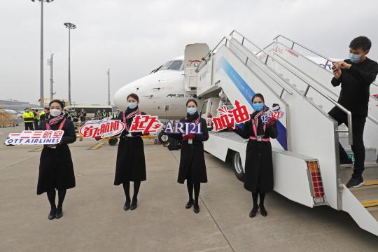  OTT takes to the skies with China