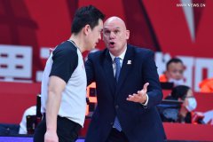 CBA league: Shanghai Sharks vs. Guangdong Southern Tigers