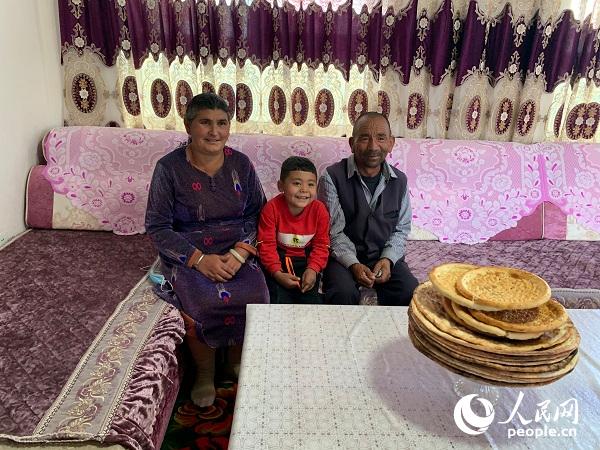 Desert village in NW China