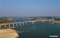  Beijiang Super Major Bridge join together in Guangdong