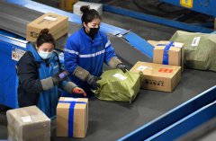 Parcel deliveries see huge jump during Spring Festival