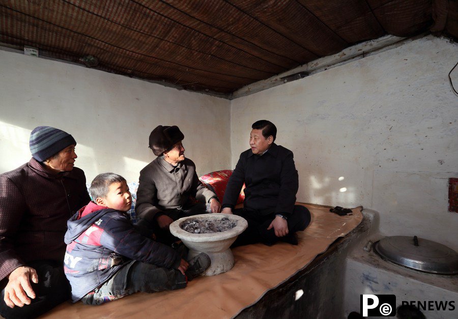 Xi leads fight against poverty