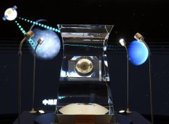 Lunar samples on display at China's national museum