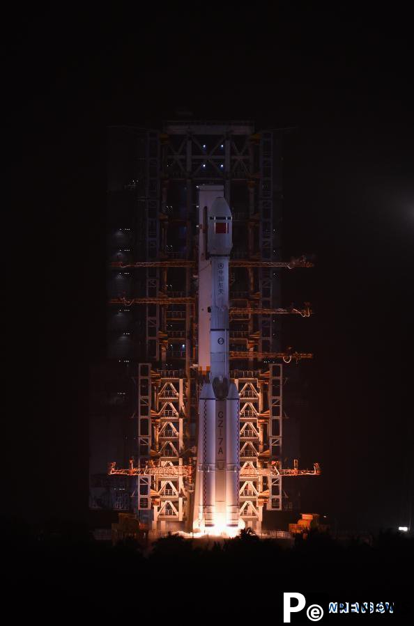 China launches medium-lift Long March-7A carrier rocket