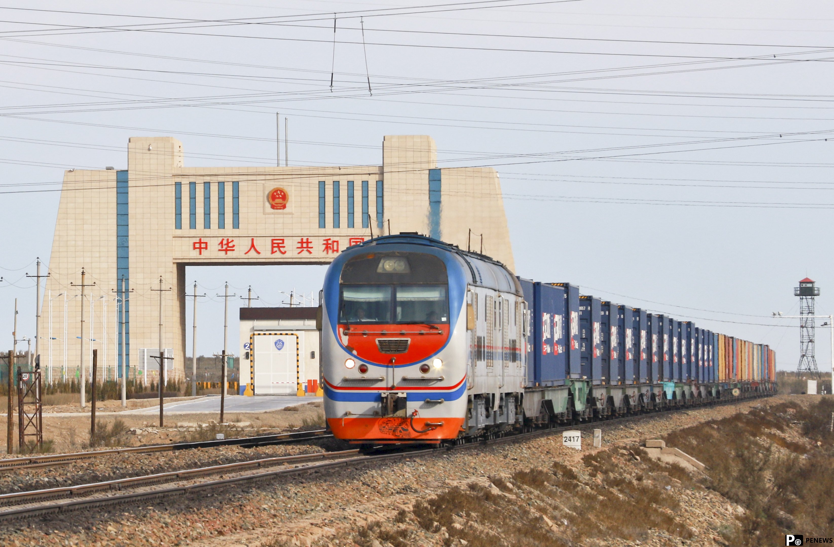 Inland Alashankou port sees nearly 1,000 China-Europe freight trains by March, 2021