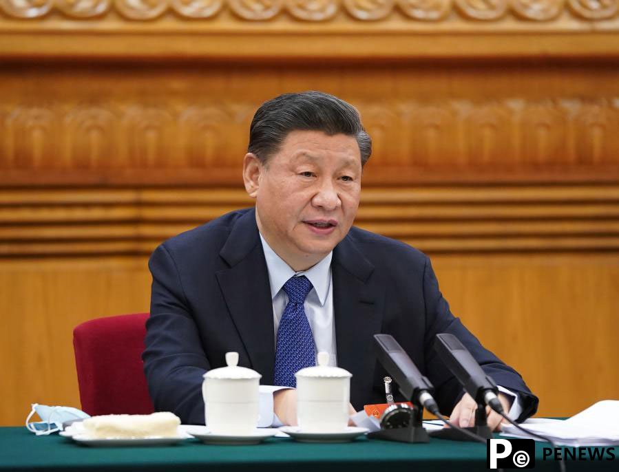 Well-being of people tops Xi