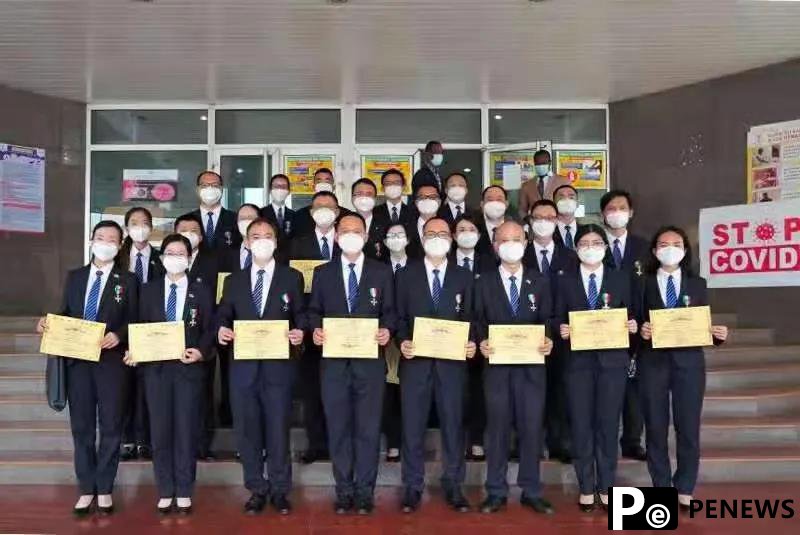 Dongguan medical team receives Equatorial Guinea’s highest honor