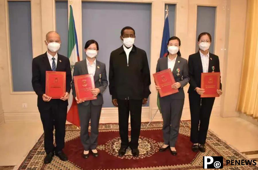  Dongguan medical team receives Equatorial Guinea’s highest honor
