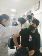  Foreign students vaccinated in Wuhan