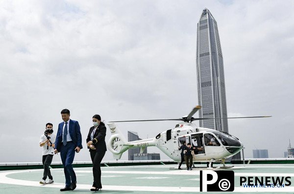  Shenzhen introduces airport helicopter shuttle service