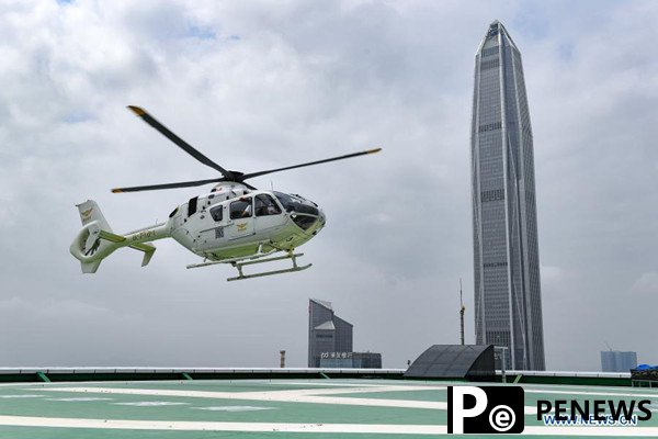  Shenzhen introduces airport helicopter shuttle service