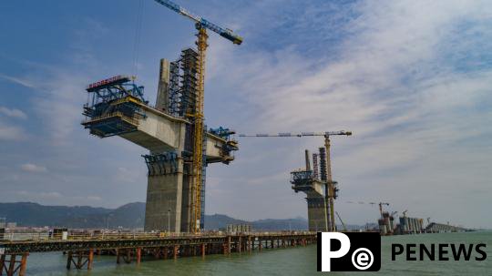  Bridge project marks key step in cross-sea railway