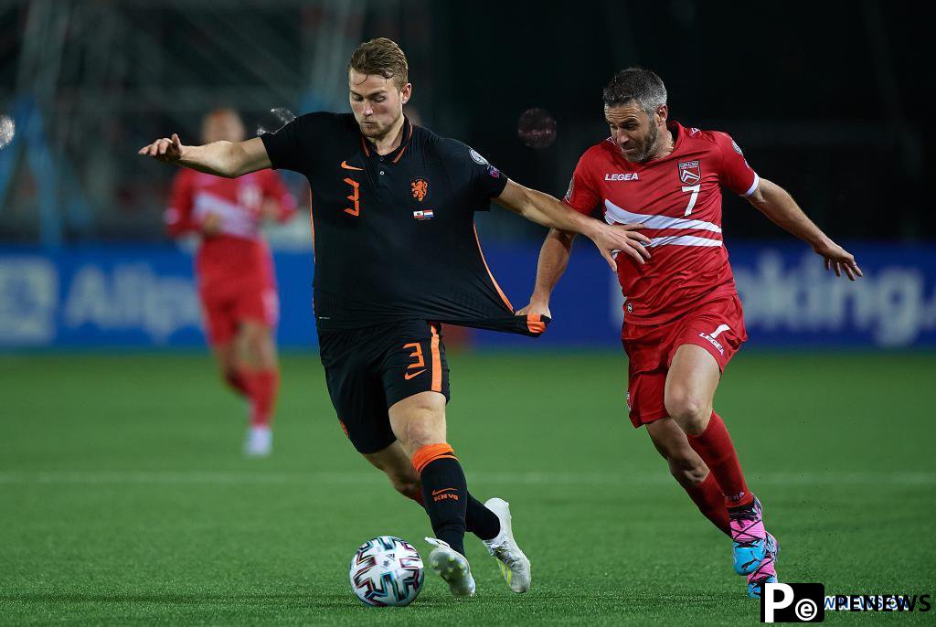 FIFA World Cup 2022 qualifying match: Gibraltar vs. the Netherlands