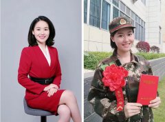 22-year-old TV presenter starts new life after enlisting into military