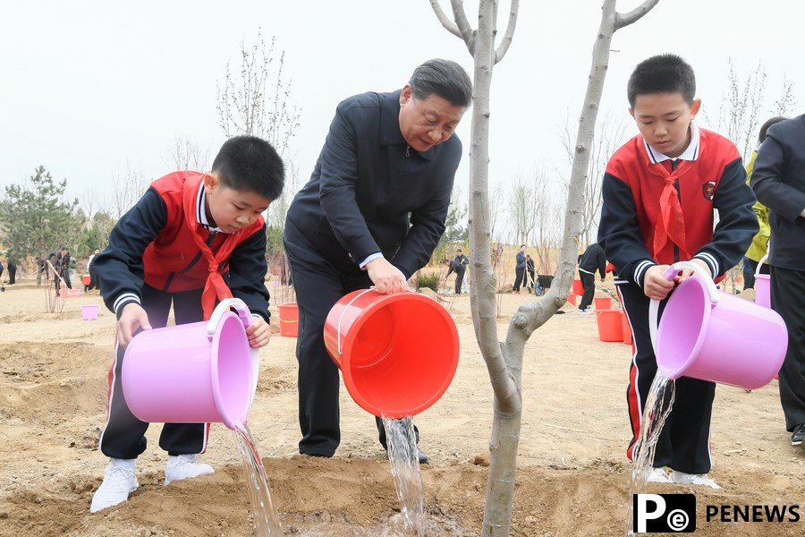 Xi leads China