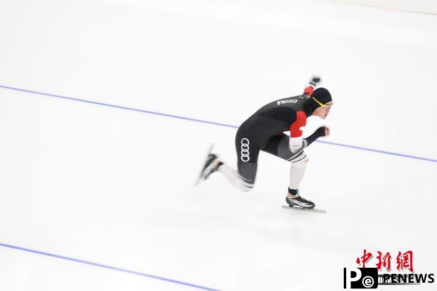 Speed skating for Beijing 2022 Winter Olympics tested at National Speed Skating Oval