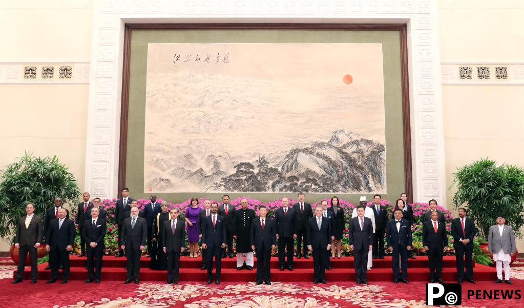 Xi receives credentials of 29 ambassadors