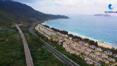 Hainan's expressway in 100 seconds