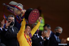 Messi brace leads Barca to Copa del Rey win