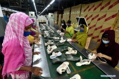 Chinese shoemaker brings jobs, better life to Bangladeshi villagers