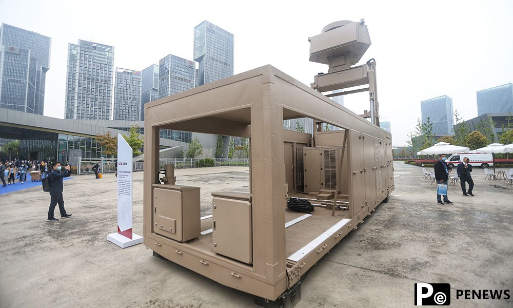China unveils latest drone countermeasures at radar expo
