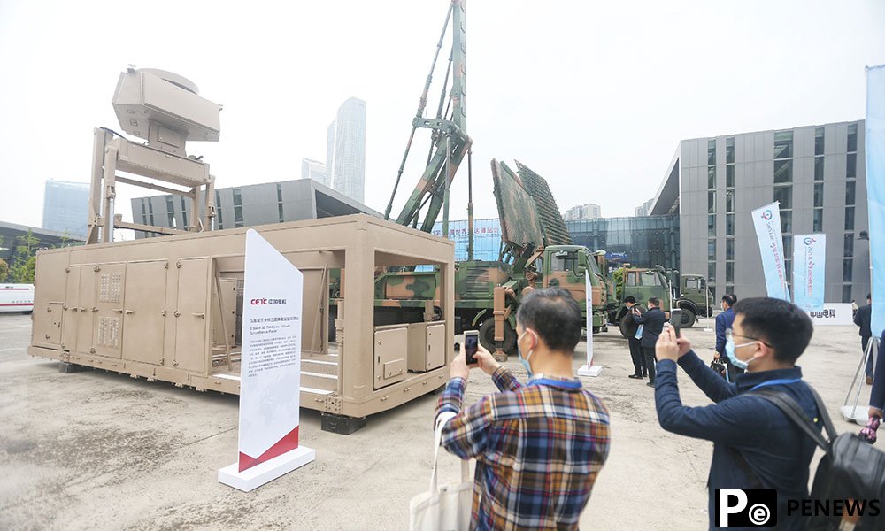 China unveils latest drone countermeasures at radar expo