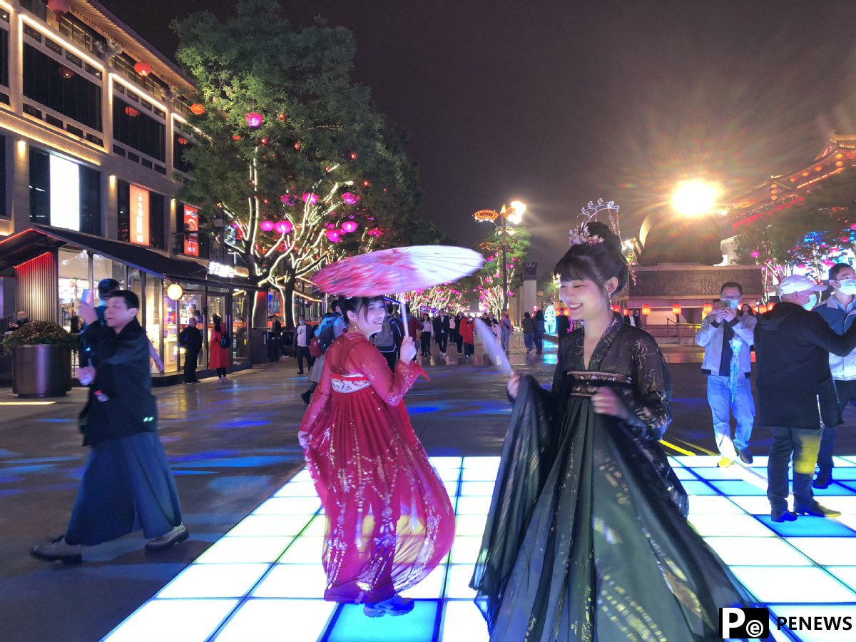 Night tourism flourishes in Shaanxi