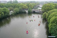 Taizhou in east China promotes sports tourism