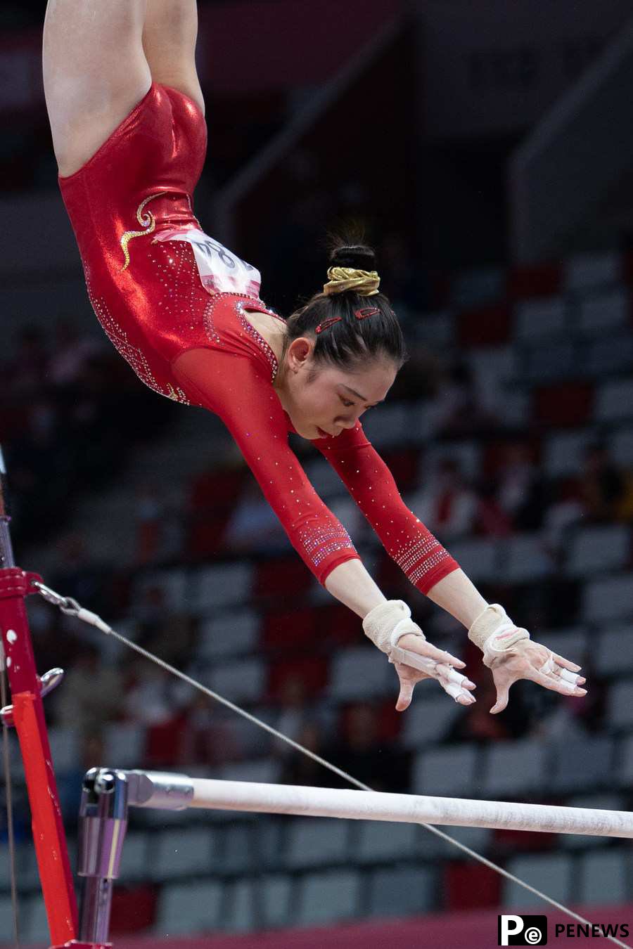 Chinese gymnastics girls undertake first national team Olympic trial