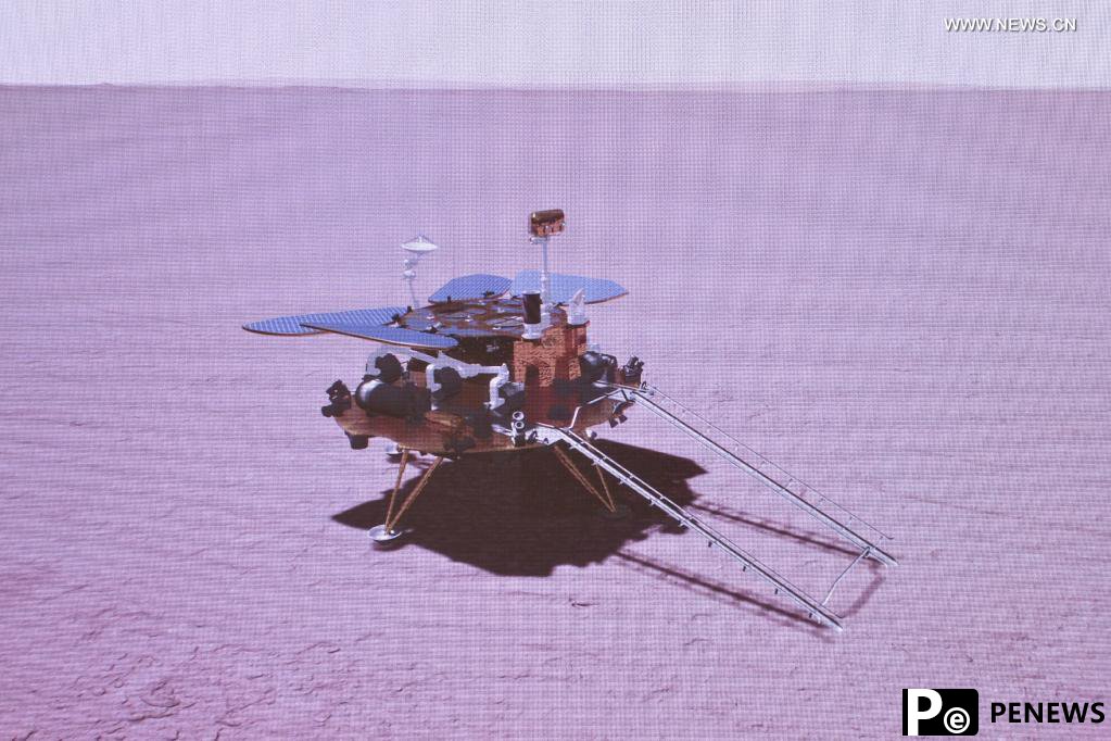 China succeeds in first Mars landing