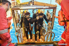 In pics: Deep Sea No.1 energy station at gas field off S China's Hainan