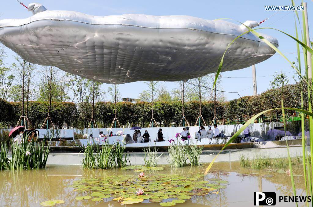 10th China Flower Expo opens in Shanghai