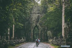 Scenery of Angkor archeological park in Siem Reap, Cambodia