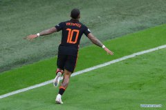 The Netherlands win Group C with 3-0 victory over North Macedonia in Euro 2020