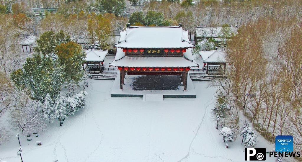 Snow scenery in Shenyang, NE China